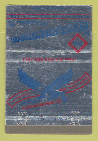 Matchbook Cover - George Sall Metals Philadelphia PA WEAR 40 Strike