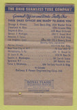Matchbook Cover - Ohio Seamless Tube Shelby OH 40 Strike
