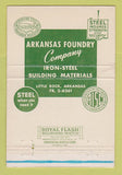 Matchbook Cover - AFCO Arkansas Foundry Little Rock AR WEAR 40 Strike