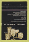 Matchbook Cover - Kold Draft Ice Erie PA Uniflow 40 Strike