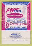 Matchbook Cover - Fyre Repel Fire Repellent Newark OH 40 Strike