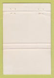 Matchbook Cover - 3M Reflective Products London UK England 40 Strike