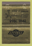 Matchbook Cover - FJ Littell Machine Chicago IL 1968 40 Strike