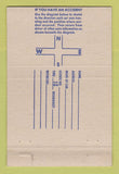 Matchbook Cover Harry Surface Grain Machinery Conveyors Kansas City MO 40 Strike