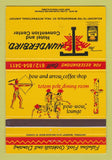 Matchbook Cover - Thunderbird Hotel Convention Center Bloomington MN 40 Strike