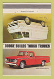 Matchbook Cover - Dodge Trucks Vans Chrysler 40 Strike