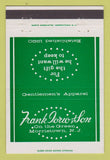 Matchbook Cover - Frank Iorio? & Son Clothes Morristown NJ 40 Strike