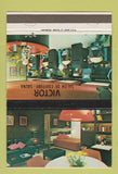 Matchbook Cover - Tower House Victor Salon Brussels Belgium 40 Strike