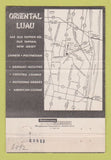 Matchbook Cover - Oriental Luau Old Tappan NJ WEAR 40 Strike