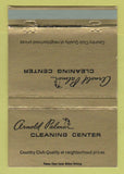 Matchbook Cover - Arnold Palmer Cleaning Center Golf WEAR 40 Strike
