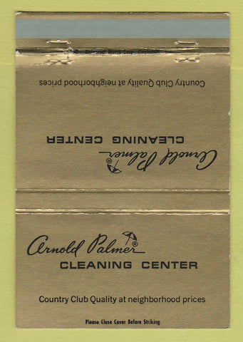 Matchbook Cover - Arnold Palmer Cleaning Center Golf WEAR 40 Strike