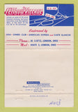 Matchbook Cover - Fettrow Village London OH 40 Strike