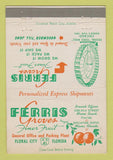 Matchbook Cover - Ferris Groves Fruit Wheel Floral City FL WEAR 40 Strike