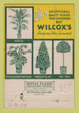 Matchbook Cover - Roy Wilson Landscaping Plants Montebello CA 40 Strike