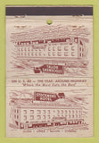 Matchbook Cover - Stockmen's Hotel Elko NV 40 Strike