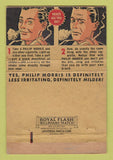 Matchbook Cover - Phillip Morris Cigarettes Tobacco 40 Strike
