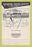 Matchbook Cover - Richardson Tractor Allis Chalmers Tampa Jacksonville 40 Strike