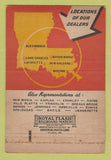 Matchbook Cover - Koolvent Metal Awning Alexandria New Orleans LA WEAR 40 Strike
