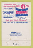 Matchbook Cover - AMI Juke Boxes music girlie 40 Strike