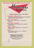 Matchbook Cover - Milwaukee Chaplet Milwaukee WI 40 Strike