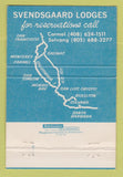 Matchbook Cover - Svendsgaard Lodges Carmel Solvang CA 40 Strike
