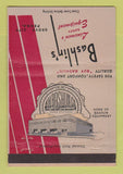 Matchbook Cover - Bashlin's Linemen's Equipment Grove City PA boots 40 Strike