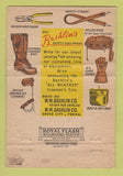 Matchbook Cover - Bashlin's Linemen's Equipment Grove City PA boots 40 Strike