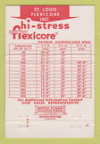 Matchbook Cover - St Louis Flexicore Floor Roof Slabs East St Louis IL 40 Strike