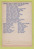 Matchbook Cover - Earle Equipment Detroit MI tractors 40 Strike