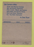 Matchbook Cover - Brown Materials Handling Equipment Baltimore MD WEAR 40 Strike