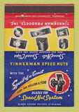 Matchbook Cover - Tinnerman Speed Nuts Products Cleveland OH 40 Strike