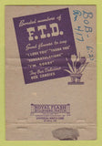 Matchbook Cover - Riverside Flowers Cleveland OH Fruit Bakets WEAR 40 Strike