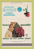 Matchbook Cover - Weingartner Florist Flowers girlie New Castle PA 40 Strike