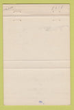 Matchbook Cover - Adams Florist Flowers Ashland KY 40 Strike