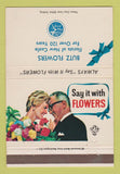 Matchbook Cover - Butz Flowers New Castle PA 40 Strike