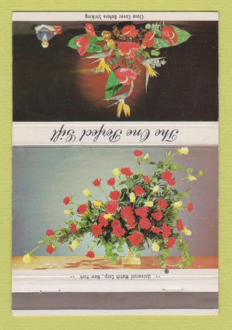 Matchbook Cover - Connell's Bexley Flowers 40 Strike