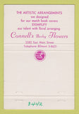 Matchbook Cover - Connell's Bexley Flowers 40 Strike
