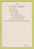 Matchbook Cover - Elm Road Florist Flowers Warren OH 40 Strike