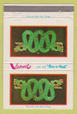 Matchbook Cover - Varonil Men's Cologne 40 Strike