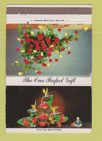 Matchbook Cover - Flowerama Floral Match Garden City NY WEAR 40 Strike