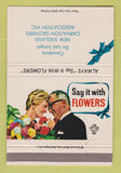 Matchbook Cover - New England Carnation Growers Association Flowers 40 Strike