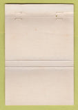 Matchbook Cover - Western Steel Dick Burns Flint MI WORN 40 Strike