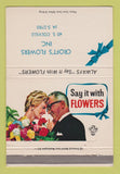 Matchbook Cover - Croft's Flowers Walla Walla WA 40 Strike