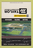 Matchbook Cover - Caterpillar Tractors Taylor Memphis TN 40 Strike