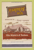 Matchbook Cover - Win Schuler's Marshall Jackson Grand Haven MO 40 Strike