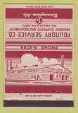 Matchbook Cover - Foundry Service Supply Equipment Birmingham AL 40 Strike
