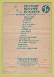 Matchbook Cover - Foundry Service Supply Equipment Birmingham AL 40 Strike