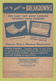 Matchbook Cover - Jenkins Metal Shops Gastonia NC 40 Strike