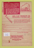 Matchbook Cover - Adel Clay Products Redfield IA Des Moines IA 40 Strike