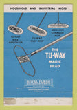 Matchbook Cover - Tu Way Products Detroit MI Broom WEAR 40 Strike